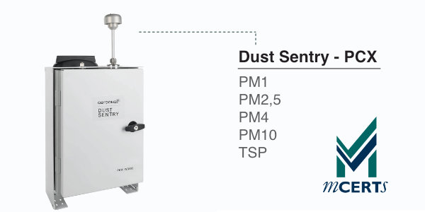 Dust Sentry PCX PM Toz Ölçüm İstasyonu